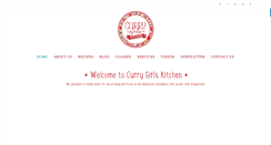 Desktop Screenshot of currygirlskitchen.com